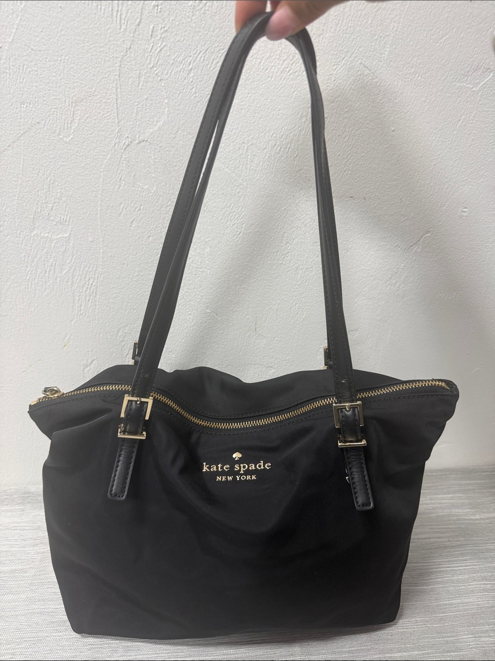 kate spade Black Tote with Gold Hardware - Picture 2 of 6